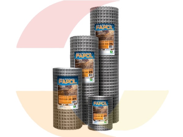 TELA SOLDADA FAPOL 10x10mm x1mm x 1mt                       